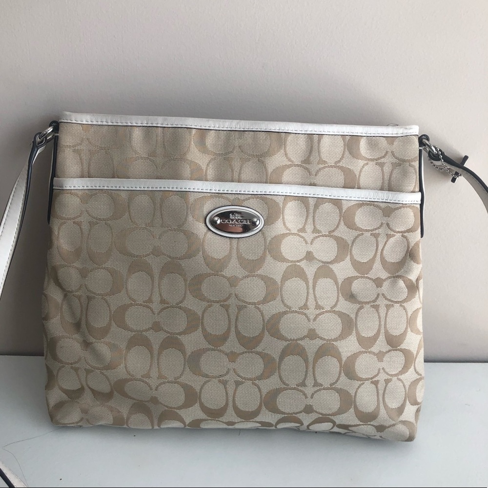 Coach file crossbody bag